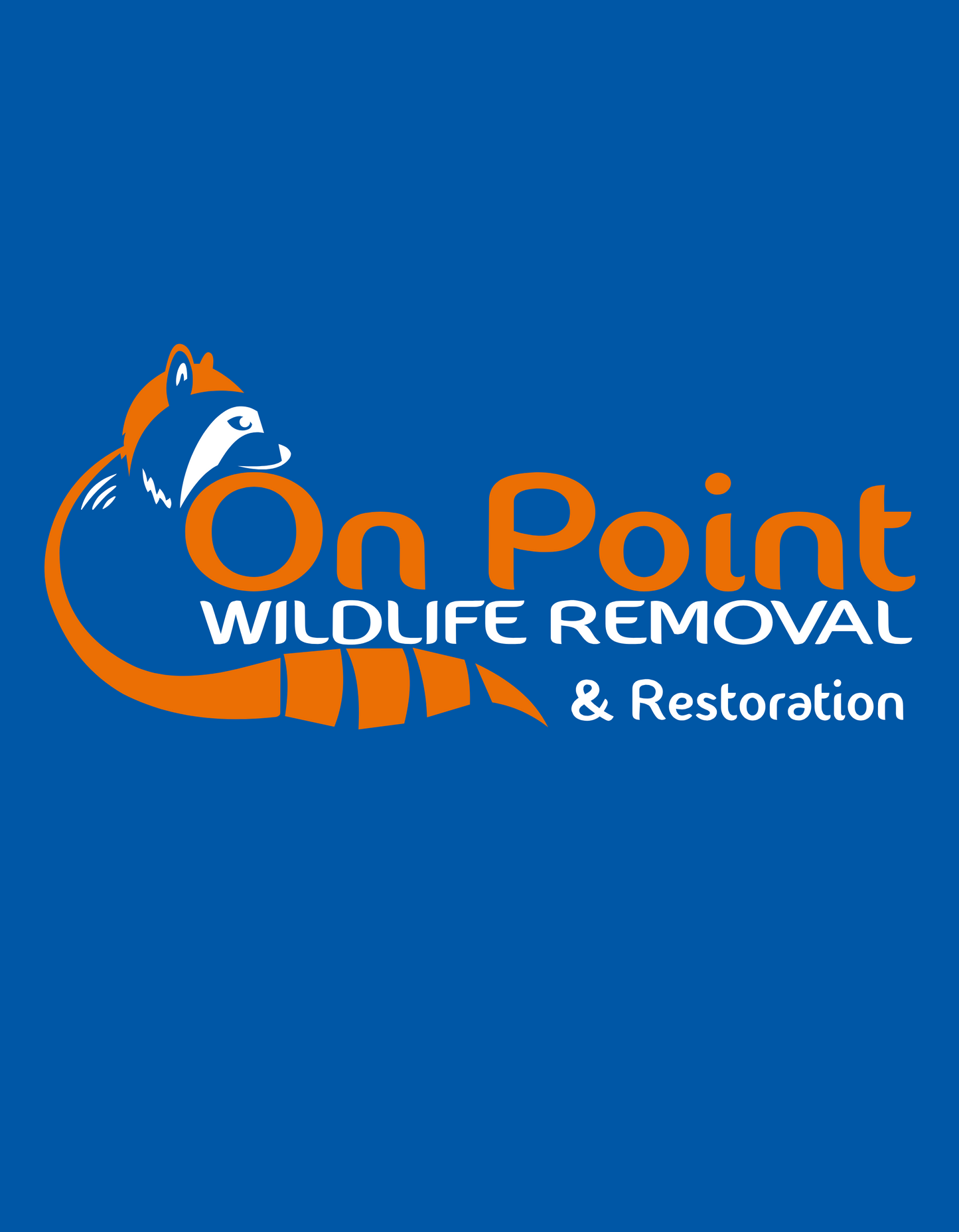 On Point Wildlife Front and Back Logo Application