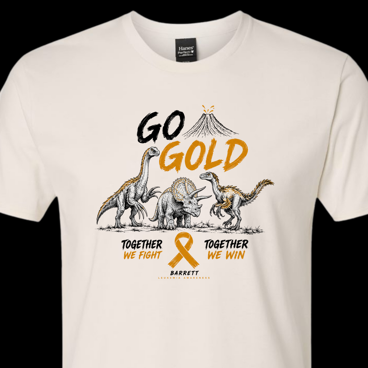 Go Gold for Barrett — Childhood Cancer Awareness Shirt
