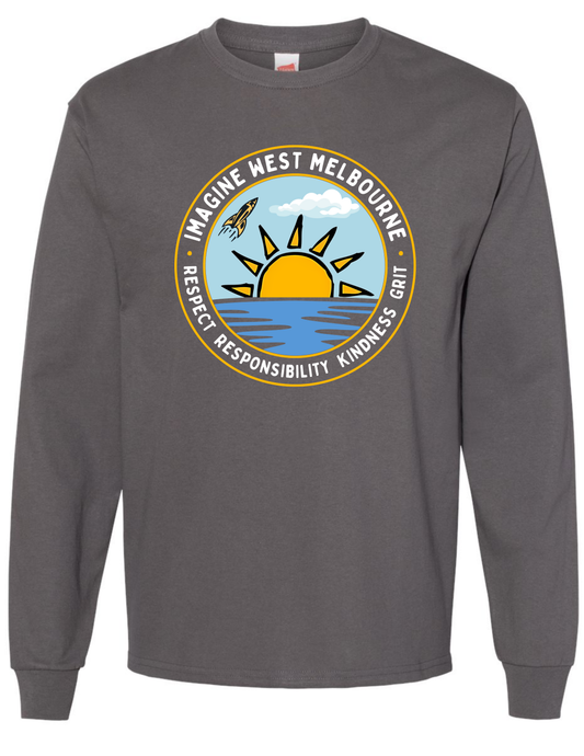 IWM Youth/Adult Long Sleeve Tee Grey